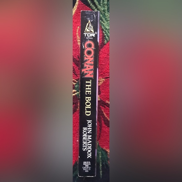 Conan the Bold by John Maddox Roberts TOR Trade Paperback 1st edition 1989 - Picture 4 of 4